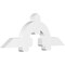 Ekena Millwork Ericson Architectural Grade PVC Gable Bracket, 60"W x 22 1/2"H x 4"D x 6"F, 9/12 Pitch GBP060X23X0406ERI00 - alternate 1